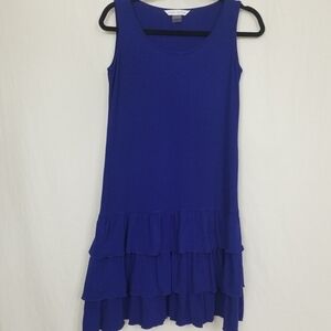 Peter Nygard sleeveless Ruffle dress